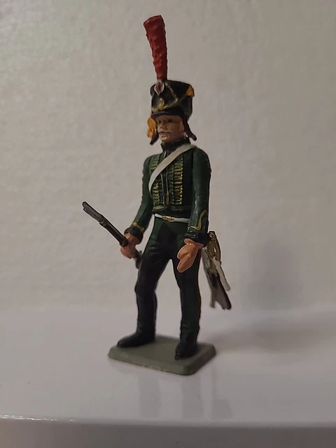 Soldat Starlux – Chasseur Empire, Napoléon, 1804-1815, Plastique Peint, France