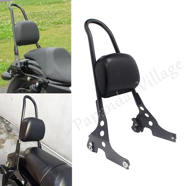 Detachable Sissy Bar Backrest Rack Docking Hardware Mounting Kit For