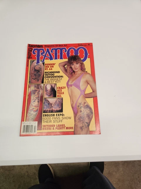 Easyriders Tattoo Magazine SUMMER 1990 #18 Crazy Ace Tells All 