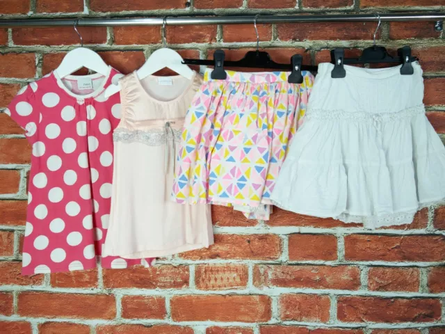 GIRLS BUNDLE AGE 4-5 YEARS NEXT H&M etc SKIRT TOP T-SHIRT VEST SUMMER KIDS 110CM