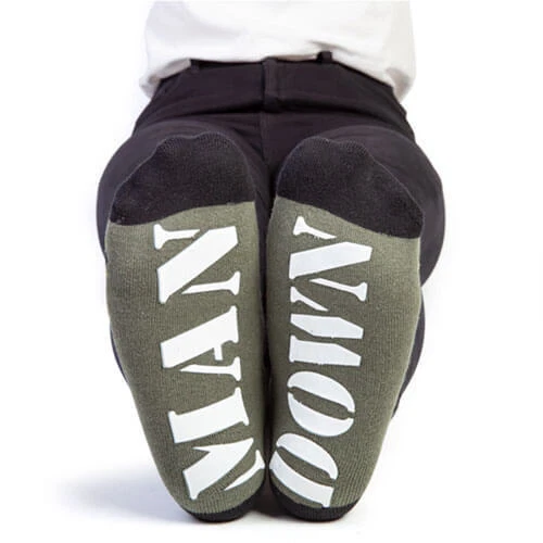 CAMOUFLAGE Feet Speak Socks
