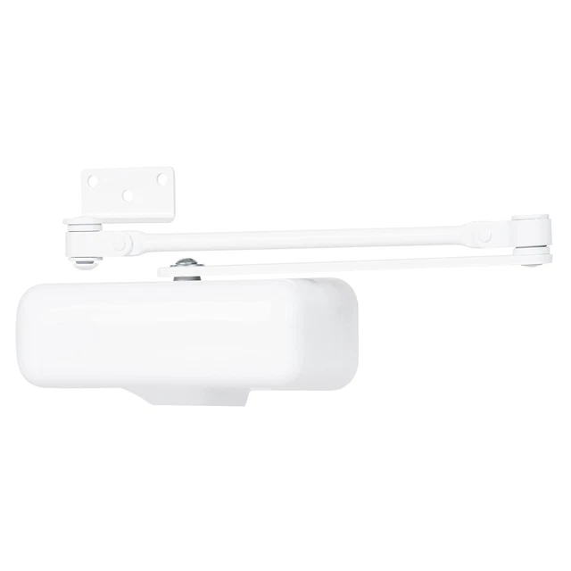 Commercial - Light Duty Residential Door Closer, White Finish - Size 1...