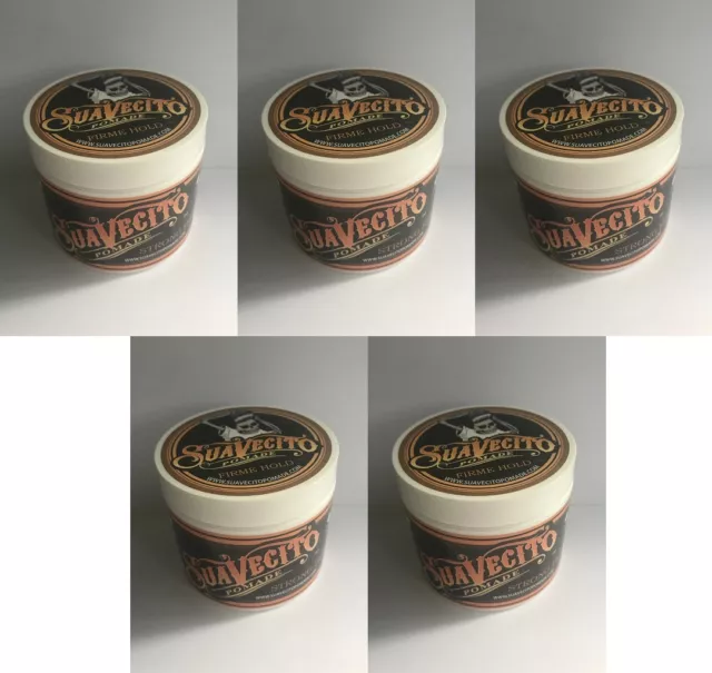 5 x SUAVECITO Pomade Firme Hold 113G