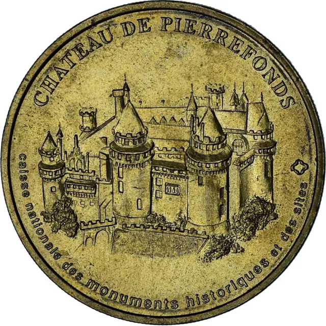 [#347811] France, Médaille, Chateau de Pierrefonds, 2004, Monnaie De Paris, TTB+
