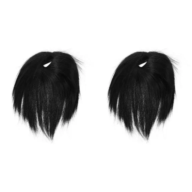 2 Pieces Haaraufsätze Für Damen Haarbänder Haarring Hair Clips Pferdeschwanz