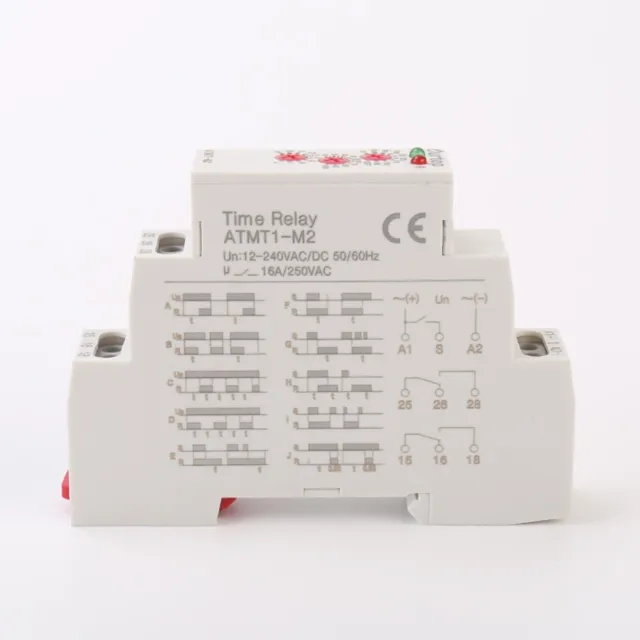 Indicatore LED Tempo Relè Timer Multifunzionale per Hobbisti Elettronica