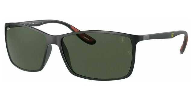 Gafas de sol Ray-Ban RB4179M FERRARI F60271 MATTE BLACK/DARK GREEN CAL.60