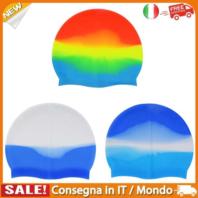 IT Silicone SPA Swimming Caps Women Men Soft Sports Summer Pool Bathing Diving H