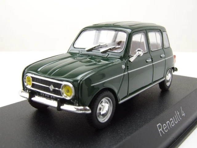 Renault 4 1974 dunkelgrün Modellauto 1:43 Norev