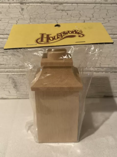 Chimney Roof 1/12 Scale Dollhouse Miniature #2406 1pc Houseworks Wooden