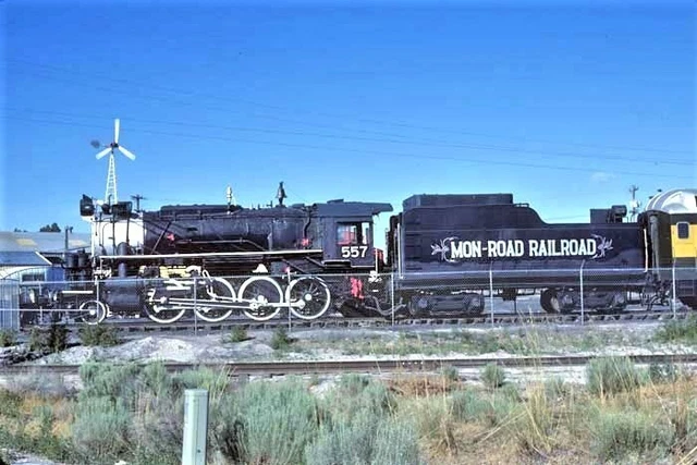 Mon Road 557_MOSES LAKE, WA_JULY 86      ORIGINAL TRAIN SLIDE