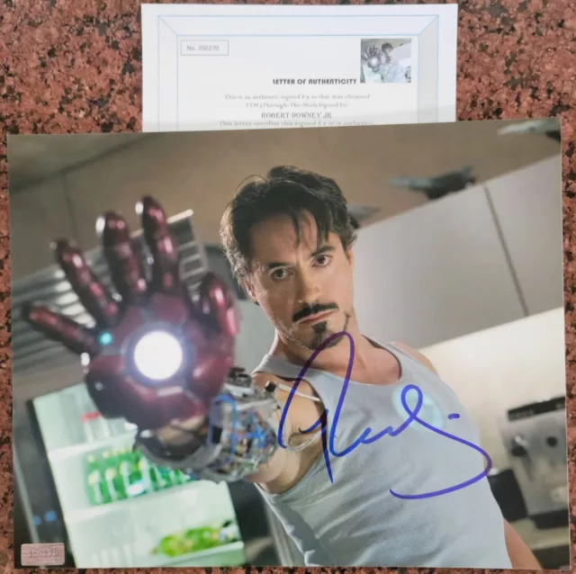 Signed Autograph of Robert Downey Jr