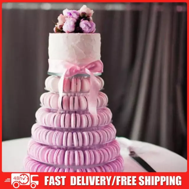 Cake Display Tray Reusable Macaron Rack Bakeware for Wedding Engagement Birthday