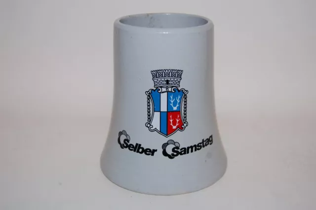 Bierkrug  Bierseidel Krug beer mug Selber Samstag Shitz