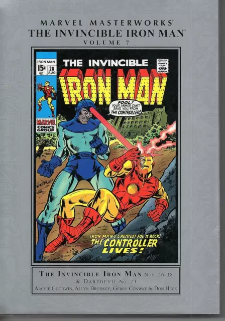 Marvel Masterworks Invincible Iron Man Vol 7 New Hardback Shrinkwrapped