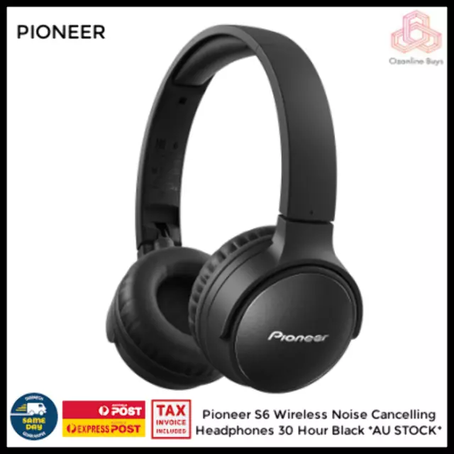 Pioneer s6 on sale wireless noise cancelling