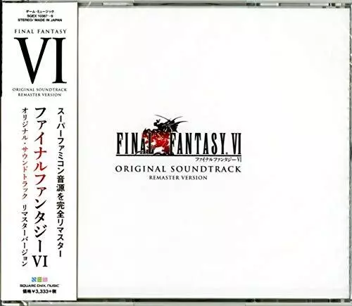 FINAL FANTASY VI Original Sound Track Remaster Version JAPAN CD SEALED