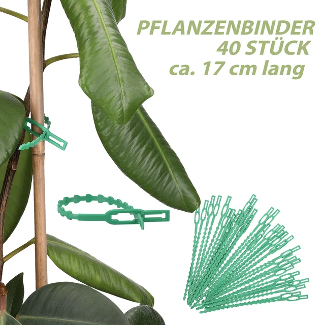 Pflanzenbinder Rankhilfe Wickeldraht Bindedraht Pflanzenhalter Pflanzenstütze