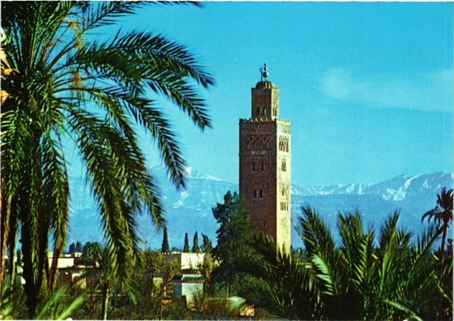 CPM AK MAROC Le MAROC Pittoresque. Panorama avec Koutoubia (342606)