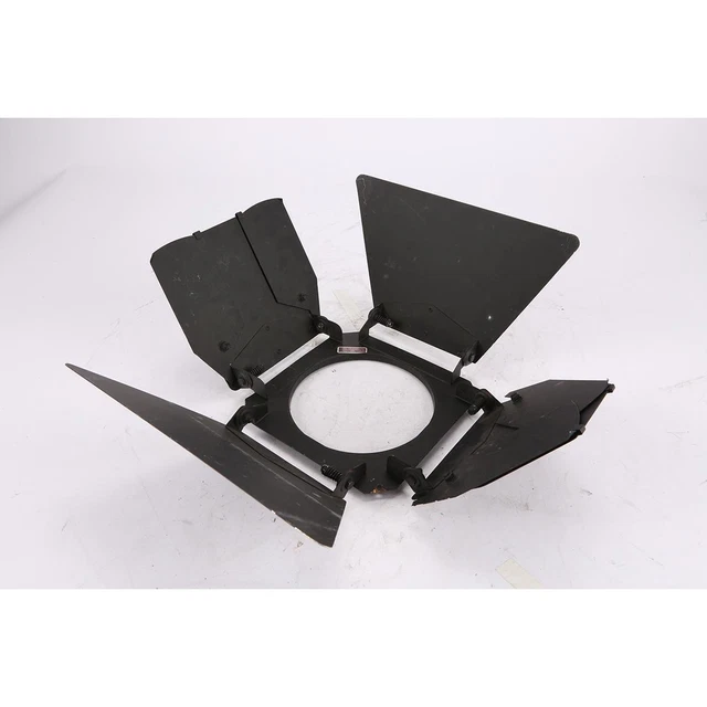 Juego de puerta de granero Mole-Richardson de 4 vías/8 hojas para 8" Junior Fresnel