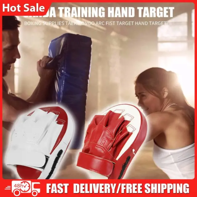 Arc Kickboxing Hand Target Taekwondo Karate Training Focus Kick Punch Pad Shield