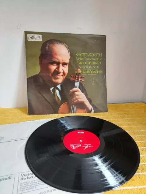 ASD 2447 Shostakovich Violin Concerto No2 David Oistrakh Moscow . NM - /EX