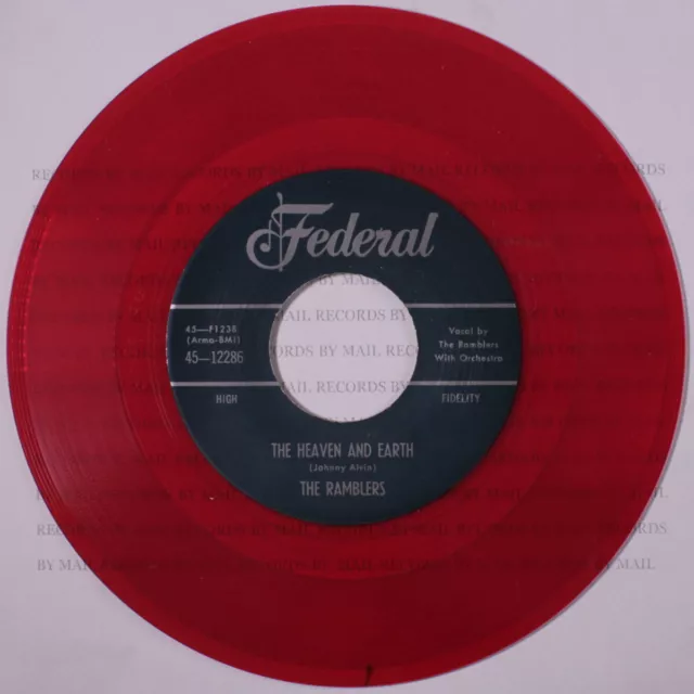 Ramblers: Il Heaven And Earth Federale 7 " Singolo 45 Giri/Min