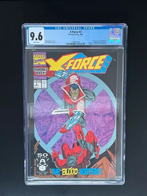 X-Force #2 9/91 Marvel ComicsGrade: 9.6 WHITE 