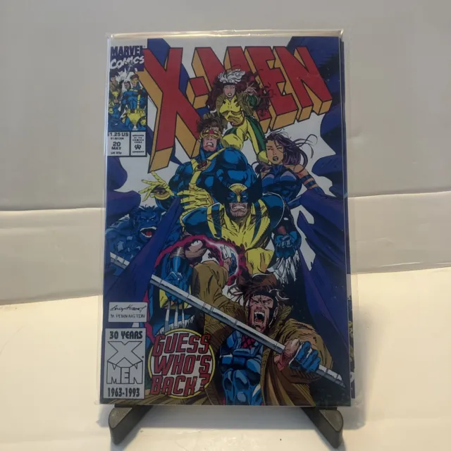 X-Men 20 Wolverine Andy Kubert Cover Marvel Comics 1993