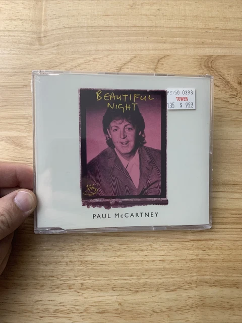 CD PAUL MCCARTNEY Beautiful Night CDR6489 Parlophone UK
