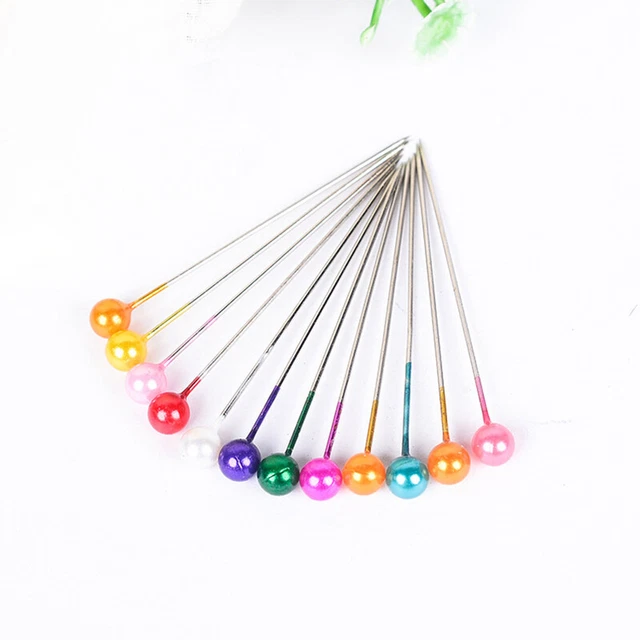 100 Pieces Pearl Pin Cut Register Pin 5 Boxes Stainless Steel High Quality