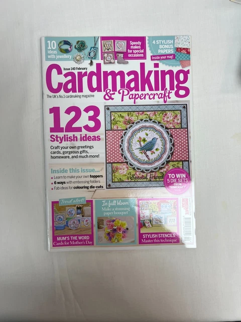 CARDMAKING AND PAPERCRAFT Magazine - Issue 123 - Crafting Card Making ...