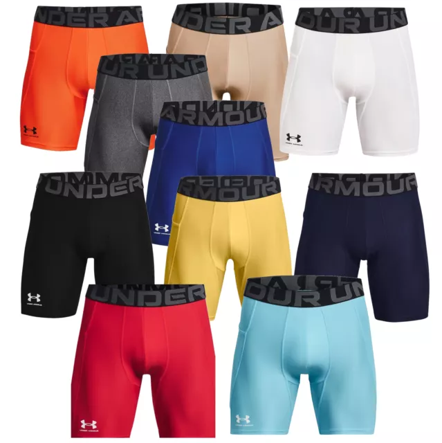 Under Armour Mens HeatGear Armour Compression Shorts Baselayer Gym Short 1361596