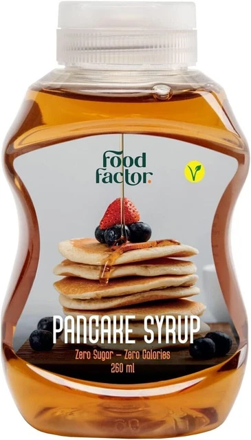 Food Factor Pancake Sciroppo 260 ML Mondo Ampio