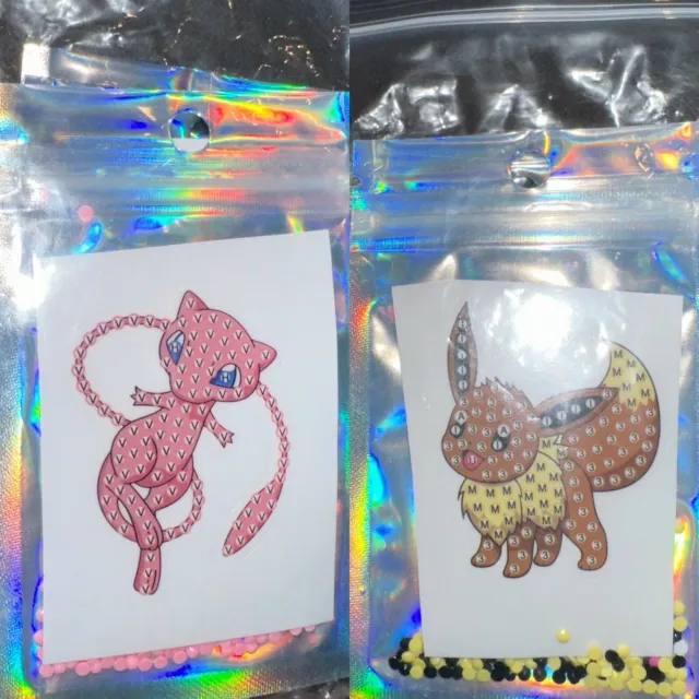 Eevee Eeveelution Diamond Painting Set DIY Pokemon