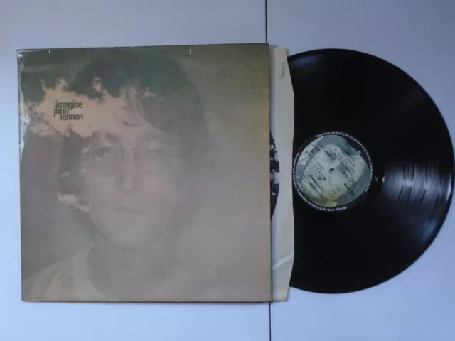 John Lennon Imagine 1971 Apple PAS 10004 Schallplatte sehr guter Zustand/Sehr guter Zustand + Notizen lesen