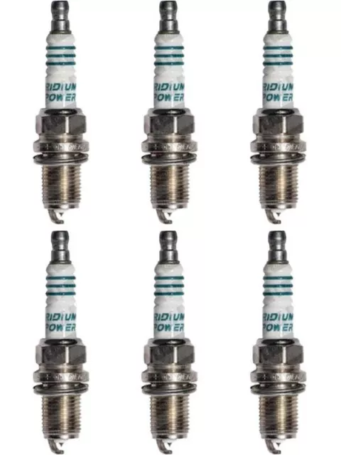 6 x Denso HP Iridium Spark Plugs IK16 fits Toyota LandCruiser 4.5 FZJ105 SUV i