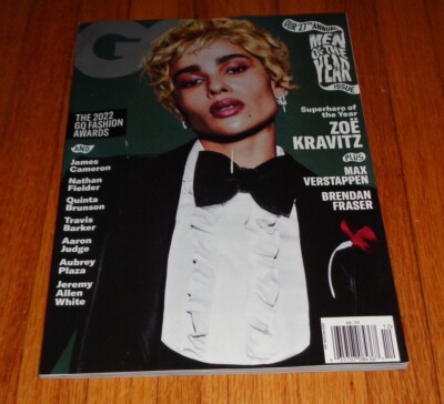 GQ MAGAZINE DECEMBER 2022 January 2023 Zoe Kravitz Superhero of the