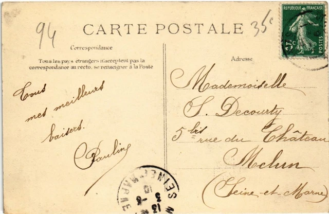 CPA AK Joinville le Pont LE Pont et l'Ecluse FRANCE (1283445) 2