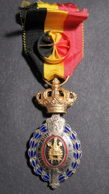 BELGIQUE Médaille de travail, Habileté et moralité fme_789320