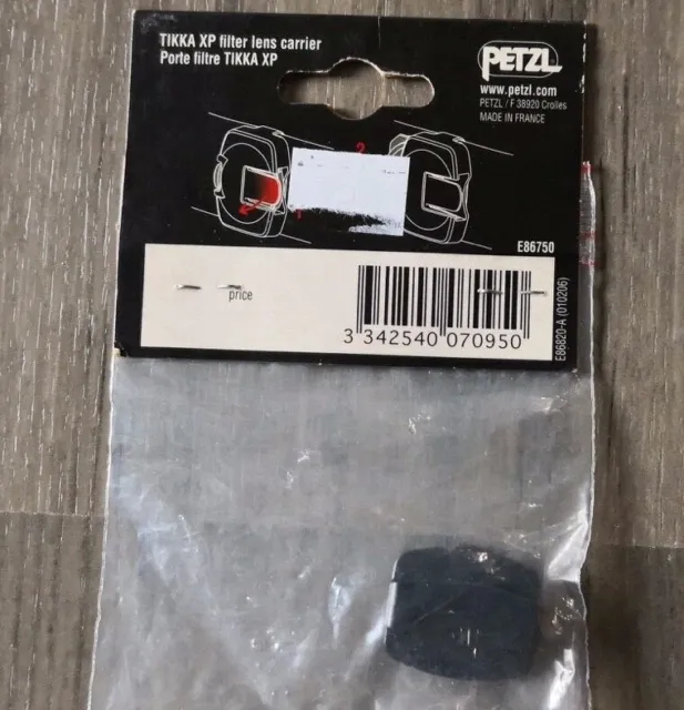 Petzl TIKKA XP Filter Lens Carrier. Porte Filtre Tikka XP (E86750) 2