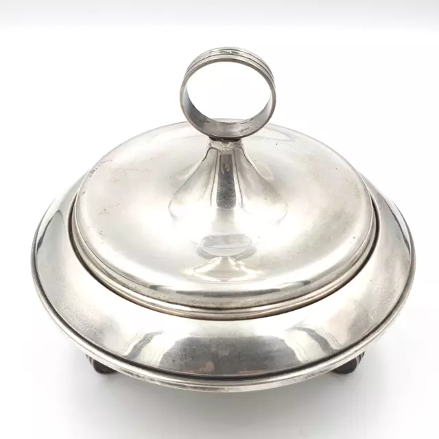 Zuccheriera Piccola Vintage Anni ‘60 In Argento 800 Made In Italy