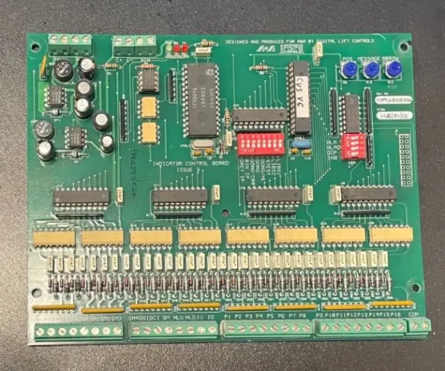 Elevator Parts Lift Card - Indicator Control Board - Issue 3 - 1CB/01/12