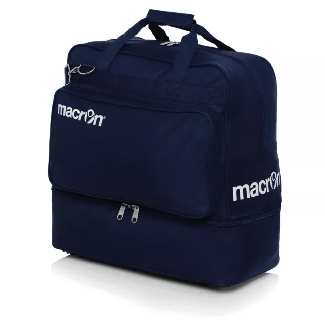 Macron All-In Player Bag - Black & Navy Available  - Medium & Large Sizes