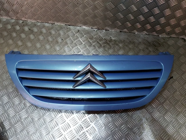Repiauto Grille De Calandre Avant Noire Compatible Citroën C3 Phase 1 2002-2005
