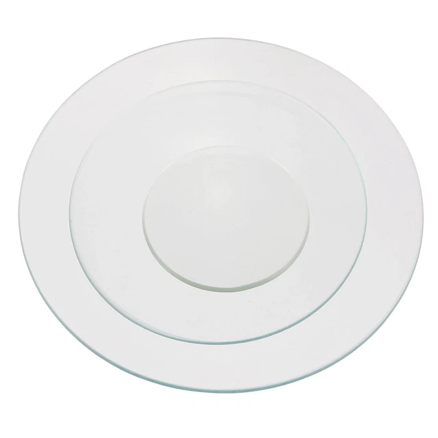 1Set 50/90/120mm Dia Watch Glass Beaker Cover Smooth Edges Chamfered Arc