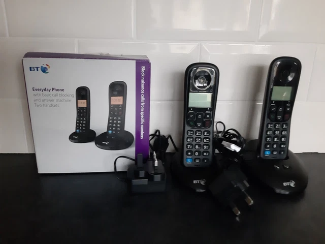 Telefono Fisso Senza Fili BT Everyday – Con Blocco Chiamate – Base Singola – Nuovo