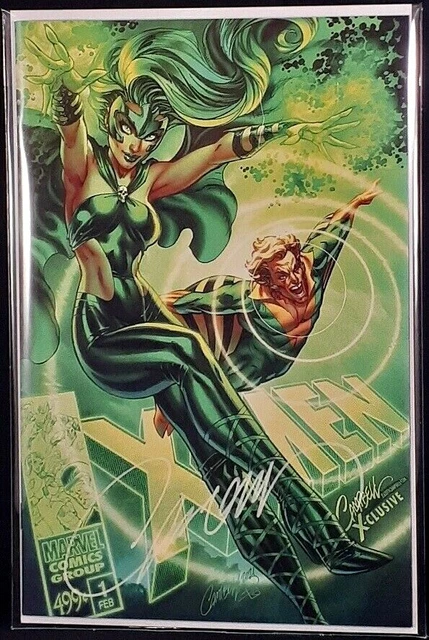 X-Men Legends #1 J Scott Campbell Exclusive Signed Polaris Variant Nm Wolverine