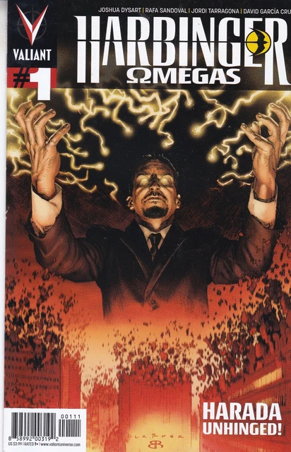 Valiant Comics Harbinger Omegas #1 August 2014 Fast P&P Same Day Dispatch