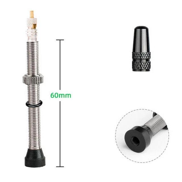 Chambre à Air Vélo 700x25c / 700x28c – Valve Française 60mm – Lot De 2 – J & R COLLCETION